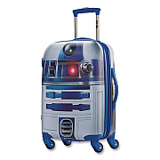 AMERICAN TOURISTER Star Wars R2-D2 21" Hardside Spinner Suitcase, 9 x 15 x 21.5 (657774431)