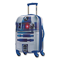 AMERICAN TOURISTER Star Wars R2-D2 21" Hardside Spinner Suitcase, 9 x 15 x 21.5 (657774431)