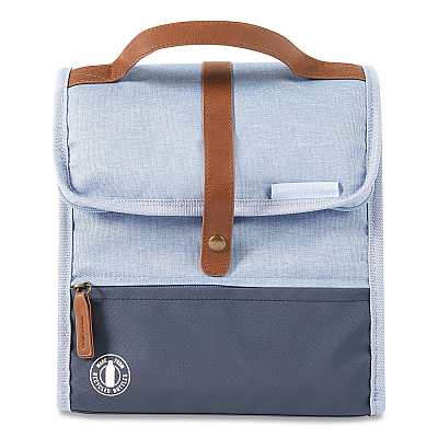 Eco Insulated Lunch Sack, 9" x 5.7" x 9.63", Blue (61010050001)