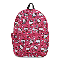 Bioworld Hello Kitty Travel Backpack, Fits Devices Up to 15", 12 x 7 x 16.5, Multicolor (BPY68G5HKCPP)