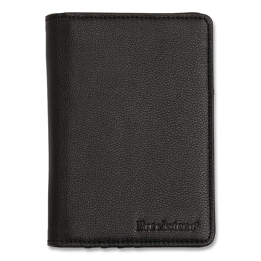 Brookstone RFID Passport Holder, Polyurethane, Black (BOAW0003010)