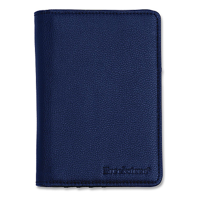Brookstone RFID Passport Holder, Polyurethane, Blue (BOAW0003414)