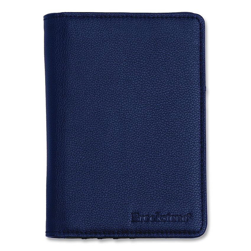 Brookstone RFID Passport Holder, Polyurethane, Blue (BOAW0003414)