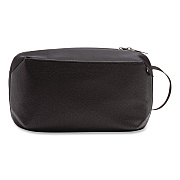 Brookstone Polyester Toiletry Bag, 10.5 x 4.5 x 6.75, Black (BOBD0004)