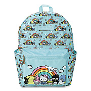 Bioworld Hello Kitty and Friends Travel Backpack, Fits Devices Up to 15.9", 12 x 7 x 16, Multicolor (BPA879SHSRPP)