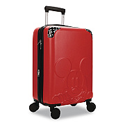 Bioworld Mickey Mouse Hardside Carry-On Suitcase, 13.5 x 8.5 x 22 (LRA89EDDSYPP)