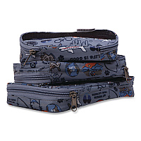 Three-Piece Packing Cube Set, Assorted Sizes, Multicolor (LOLP0001)