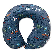 Neck Pillow, Multicolor Travel Print (LCPP0005)
