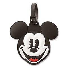 AMERICAN TOURISTER Disney Character Luggage Tag, Mickey Mouse, Rubber, Multicolor (1228914450)
