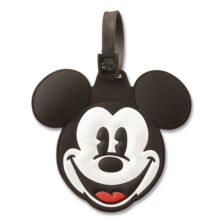 AMERICAN TOURISTER Disney Character Luggage Tag, Mickey Mouse, Rubber, Multicolor (1228914450)