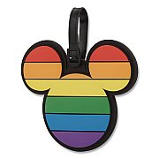 AMERICAN TOURISTER Disney Character Luggage Tag, Mickey Pride, Rubber, Multicolor (1458729994)
