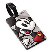 AMERICAN TOURISTER Disney Character Luggage Tag, Mickey Mouse Rectangular, Rubber, Multicolor (744454450)