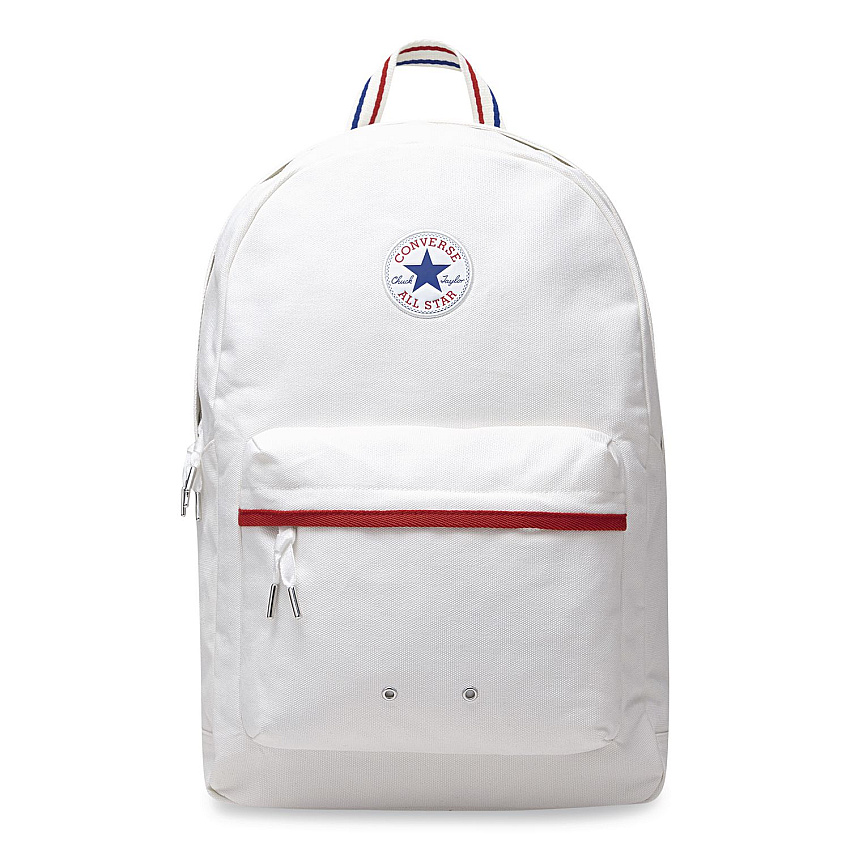 Chuck Canvas Backpack, Fits Devices Up to 16.9", 12 x 5.5 x 18, White (MA5675W2Y)