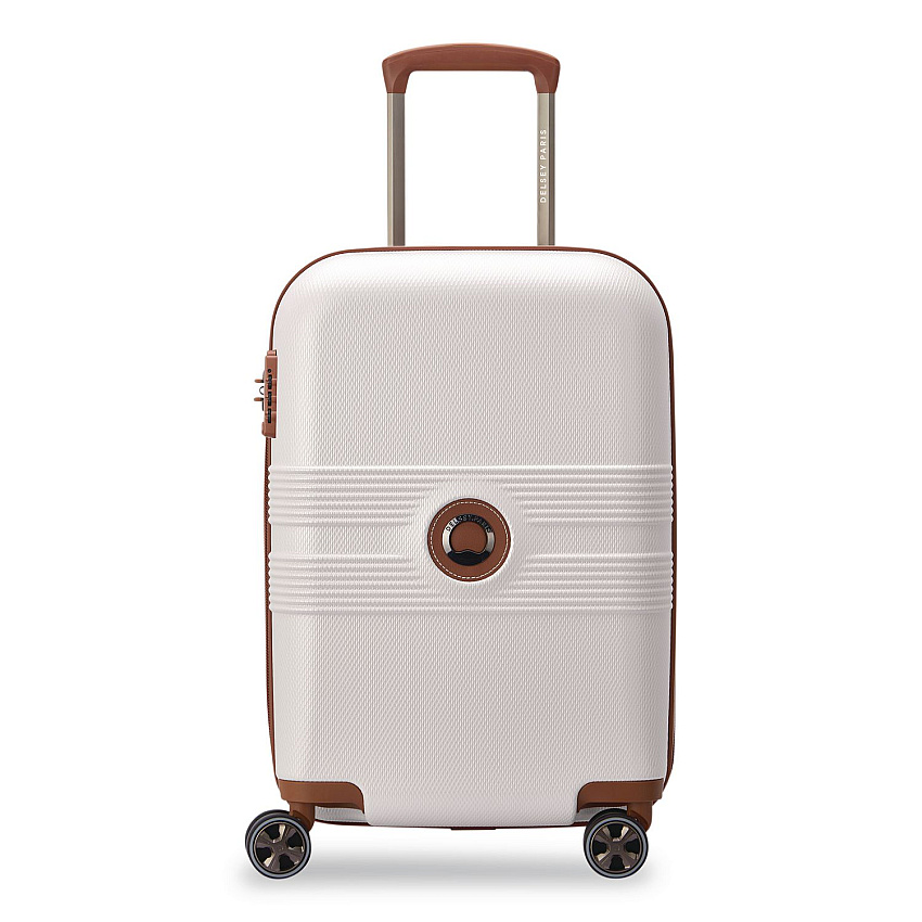 Flanerie 20" Hardside Carry-On Suitcase, 13.75 x 9.25 x 21.25, Champagne (40303180517T)
