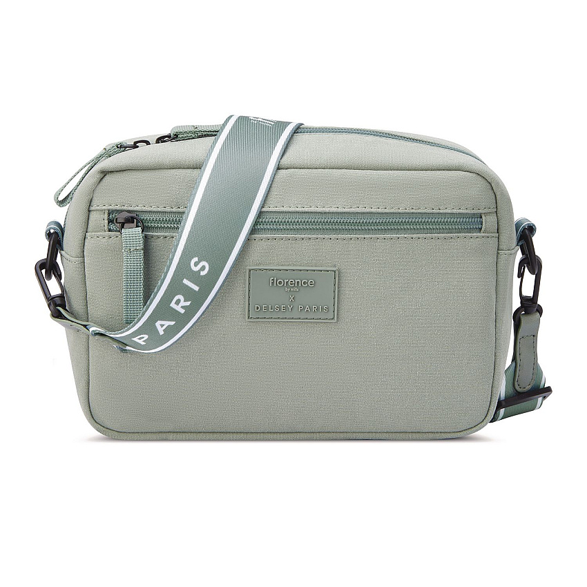 Florence by Mills Free-Spirit Crossbody Bag, 9.5" x 3.25" x 6", Sage Green (F4398011133)