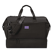 Florence by Mills x  Chillout Weekender Bag, 10 x 22.5 x 14.5, Black (F4398041100)