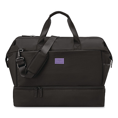 Florence by Mills x  Chillout Weekender Bag, 10 x 22.5 x 14.5, Black (F4398041100)
