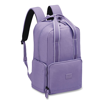Florence by Mills Carefree Carry Laptop Backpack, Fits Devices Up to 16.9", 12.5 x 7.25 x 17.5, Lavender (F4398061128)
