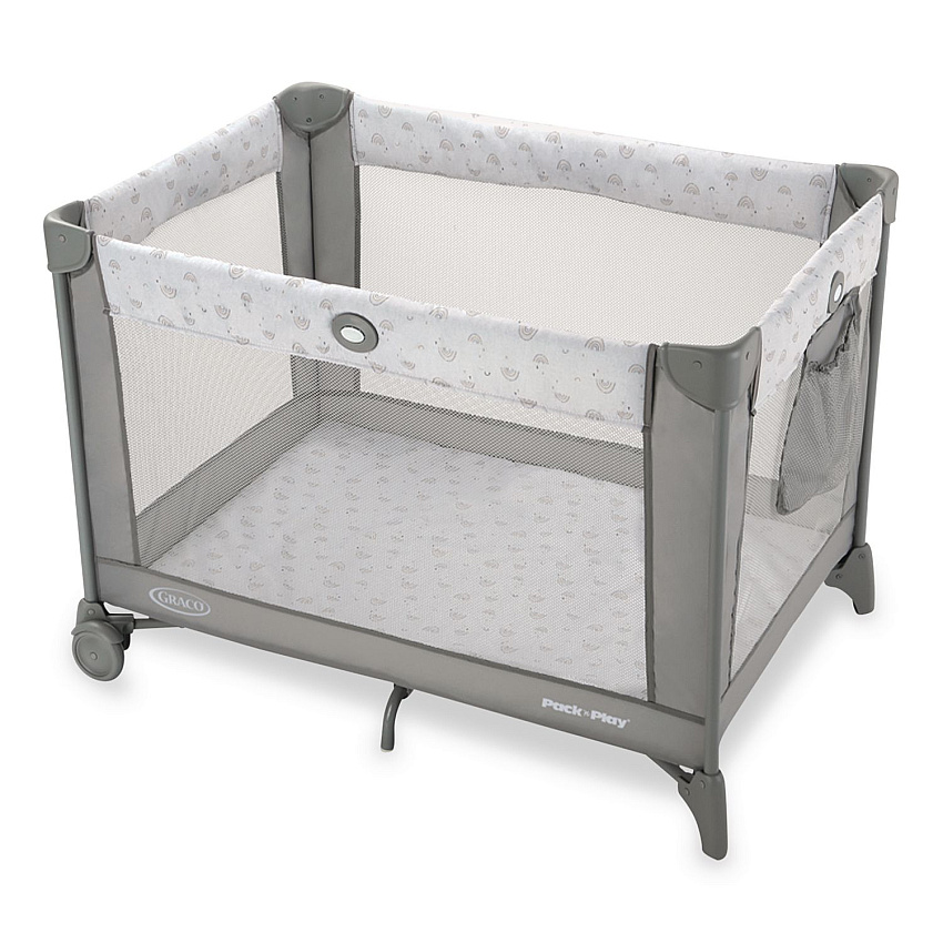 Graco Pack 'n Play Portable Playard, Supports Up to 30 lb, 18.25 x 39.5 x 29, Reign (2156183)