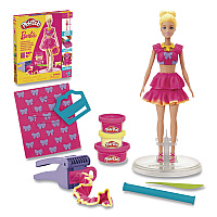Hasbro Play-Doh Barbie Ruffles and Bows Doll Set (G1361)