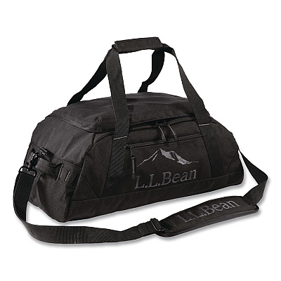 Adventure 22" Polyester Carry-On Travel Duffel, 22 x 13 x 9, Black (5218661)