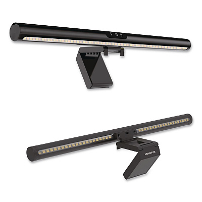 MOUNT-IT! Monitor Light Bar, Black (TS7010)