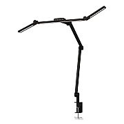 MOUNT-IT! LED Desk Lamp, Articulating Neck, 20.2" High, Matte Black (TS7011)