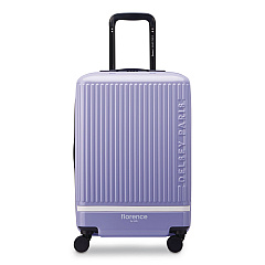 Florence by Mills x  Spin Me Away 20" Hardside Carry-On Suitcase, 14.75 x 9.75 x 22.75, Lavender (F4398180528)