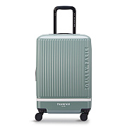 Florence by Mills x  Spin Me Away 20" Hardside Carry-On Suitcase, 14.75 x 9.75 x 22.75, Sage Green (F4398180533)