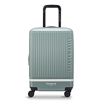 Florence by Mills x  Spin Me Away 20" Hardside Carry-On Suitcase, 14.75 x 9.75 x 22.75, Sage Green (F4398180533)