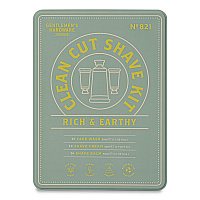 DesignWorks Ink Gentlemen's Hardware Clean Cut Shave Kit (GEN821)