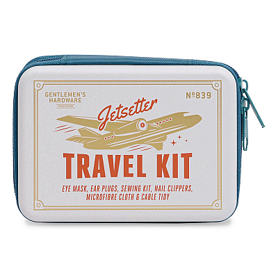 DesignWorks Ink Gentlemen's Hardware Jetsetter Travel Kit (GEN839)