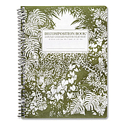 Spiral Composition Book, Medium/College Rule, Jaguar, (80) 9.75 x 7.5 Sheets (16442)