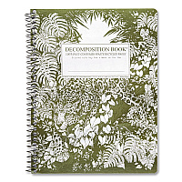 Spiral Composition Book, Medium/College Rule, Jaguar, (80) 9.75 x 7.5 Sheets (16442)