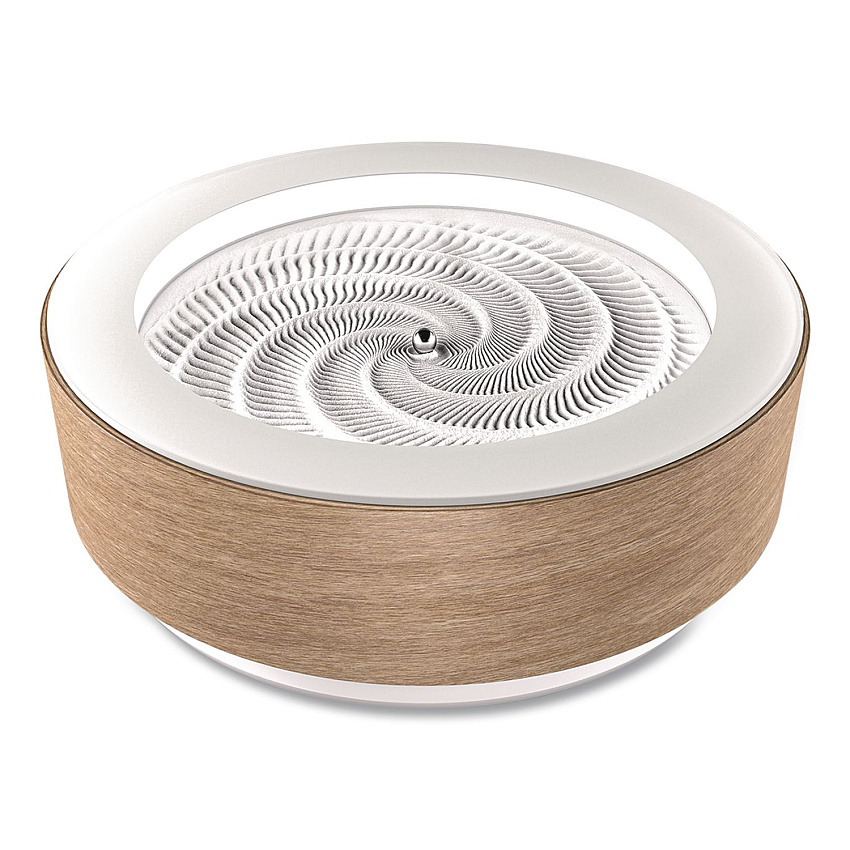 Drift Premium Wood Sand Table, 10" Diameter x 3.42"h, White Ash (ST180AW)