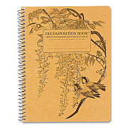 Spiral Composition Book, Medium/College Rule, Leafy Perch, (80) 9.75 x 7.5 Sheets (16998)