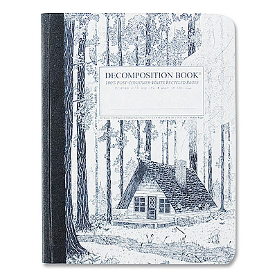 Sewn Composition Book, Medium/College Rule, Redwood Creek, (80) 9.75 x 7.5 Sheets (40902)