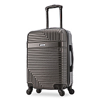 InUSA Luggage Resilience 20" Hardside Carry-On Suitcase, 14.96 x 8.66 x 21.65, Charcoal (IURES00SCOA)