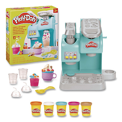 Hasbro Play-Doh Kitchen Creations Colorful Cafe Playset (F4372)