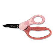 Fiskars MVP Dance Kid's Scissors, Pointed Tip, 5" Long, Straignt Pink Handle (1073415)