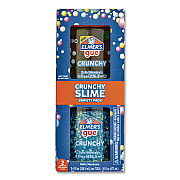 Elmer's Gue Premade Crunchy Slime, Assorted Colors, 2/Pack (2223183)