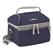 Flip-Top Insulated Lunch Box, 9 x 5 x 7, Navy (0SUL721000)