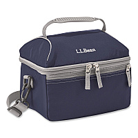 Flip-Top Insulated Lunch Box, 9 x 5 x 7, Navy (0SUL721000)