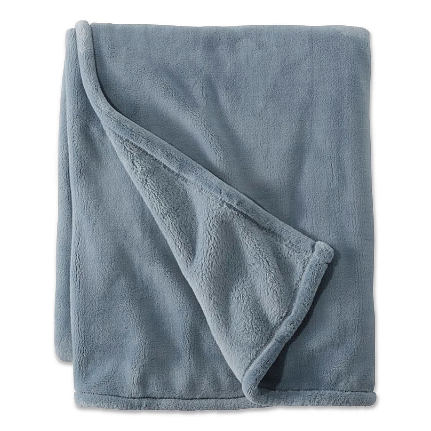 Wicked Plush Throw, 50 x 60, Cadet Blue (30278124)