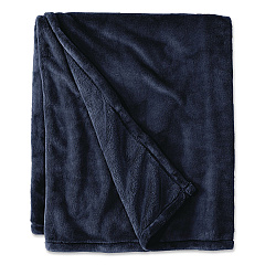 Wicked Plush Throw, 50 x 60, Navy (30278174)