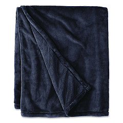 Wicked Plush Throw, 60 x 80, Navy (30278274)