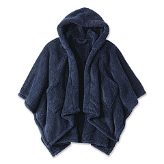 Cozy Sherpa Wearable Throw, 58 x 60, Navy (51484674)