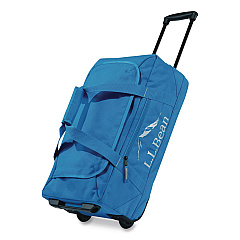 Adventure 22" Polyester Telescoping Carry-On Travel Duffel with Wheels, 22 x 12 x 9, Medium Blue (5207112301)