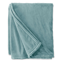 Wicked Plush Throw, 50 x 60, Coastal Aqua (30278156594)