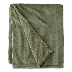 Wicked Plush Throw, 60 x 80, Deep Olive (30278236685)